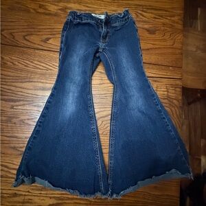Grace Kids Flared Blue Jeans